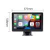 Carplay Portable 7 inch dimension