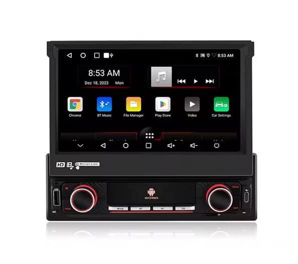 Universal Carplay 1 Din Stereo