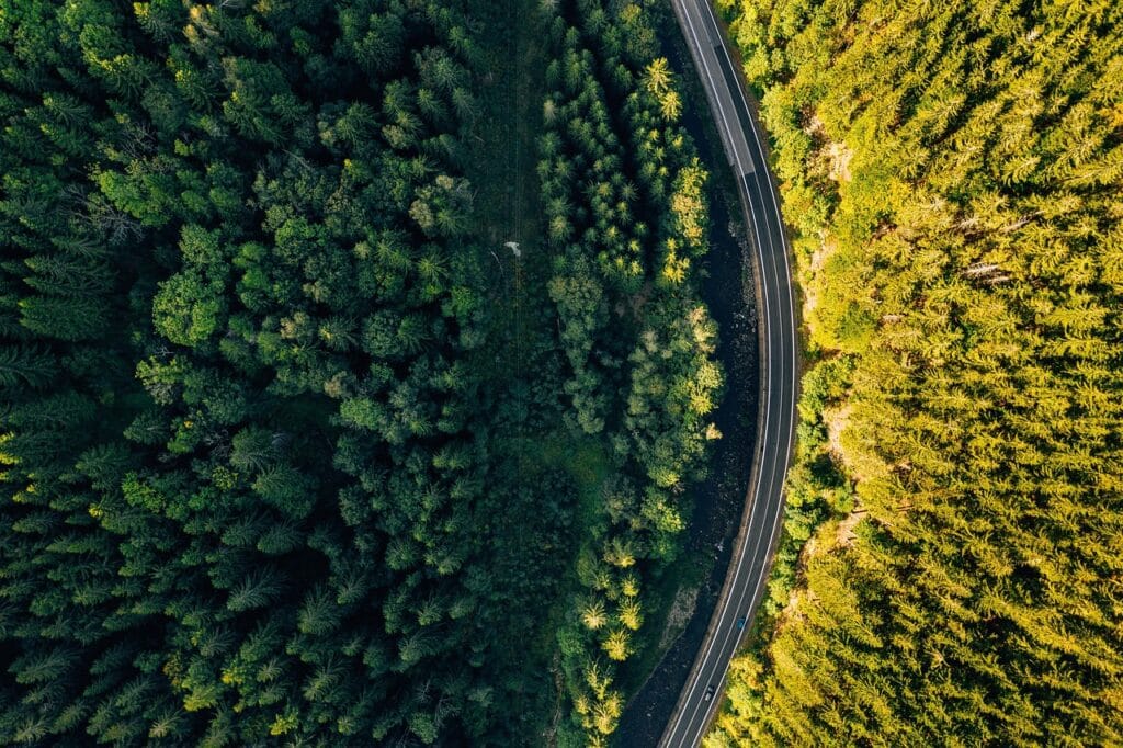 Road in Sweden
